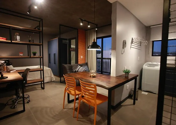 VKhaus Loft 602 em Blumenau próximo da Vila Germânica, FURB e centro