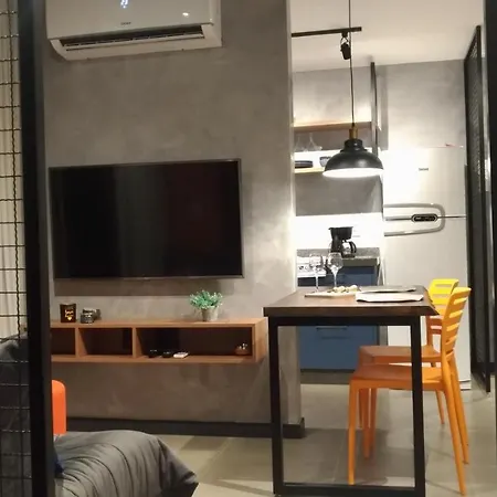 VKhaus Loft 602 em Blumenau próximo da Vila Germânica, FURB e centro Exterior foto